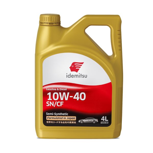 Idemitsu 10W-40 Semi Synthetic Engine Oil 4Ltr