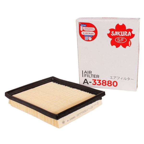 SAKURA AIR FILTER A-33880 FOR TOYOTA